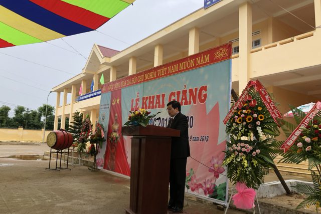 Trường THPT Nguyễn Chí Thanh  khai giảng năm học 2019-2020