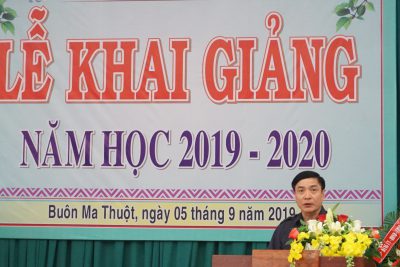 Trường THPT chuyên Nguyễn Du khai giảng năm học 2019-2020
