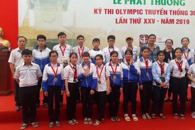 Trường THPT Chuyên Nguyễn Du vươn lên top 5 trường có thành tích cao nhất tại Kỳ thi Olympic truyền thống 30-4