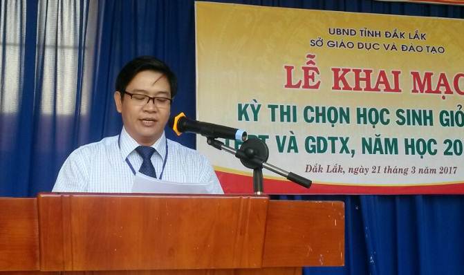 1.228 học sinh tham gia kỳ thi chọn học sinh giỏi tỉnh THPT và GDTX năm học 2016-2017