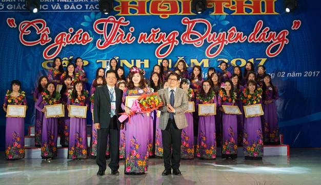 Bế mạc Hội thi “Cô giáo tài năng, duyên dáng” cấp tỉnh năm 2017