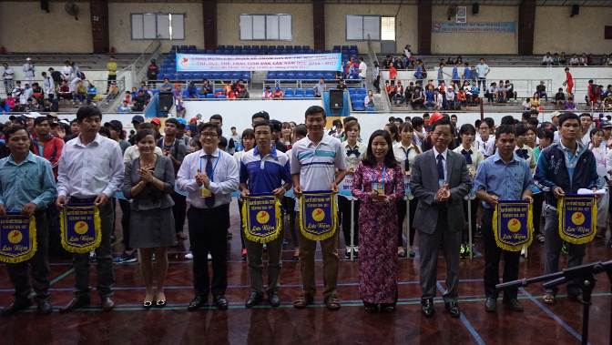 Khai mạc Kỳ thi học sinh giỏi Thể dục thể thao năm học 2016- 2017