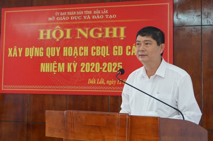 Hội nghị xây dựng quy hoạch cán bộ quản lý giáo dục các cấp nhiệm kỳ 2020-2025