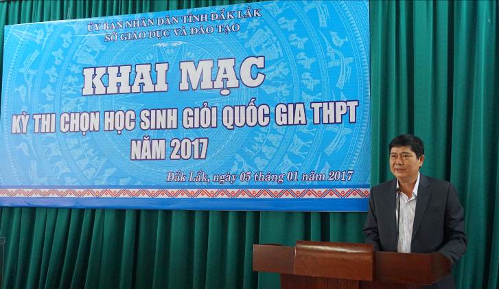 66 học sinh tham gia Kỳ thi chọn học sinh giỏi quốc gia THPT năm 2017