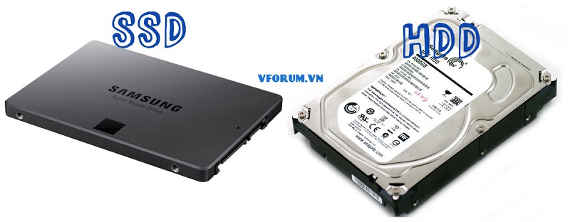 Ổ cứng SSD là gì, ổ cứng HDD là gì – So sánh sự khác nhau giữa SSD và HDD