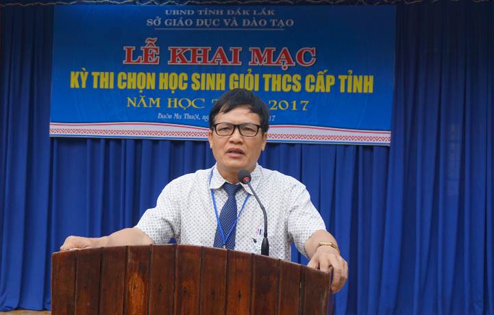 746 học sinh THCS tham gia kỳ thi chọn học sinh giỏi tỉnh năm học 2016-2017