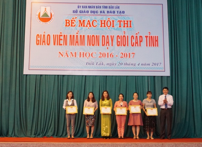 Tổng kết Hội thi giáo viên Mầm non dạy giỏi cấp tỉnh năm học 2016 – 2017