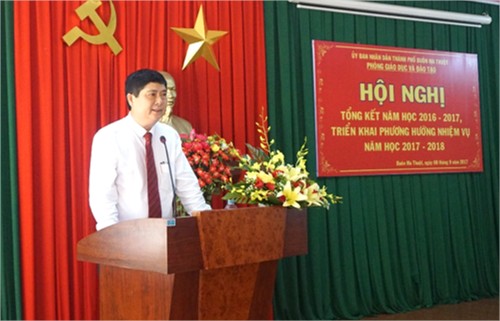 Phòng GDĐT thành phố Buôn Ma Thuột tổng kết năm học 2016-2017 và triển khai phương hướng, nhiệm vụ năm học 2017-2018