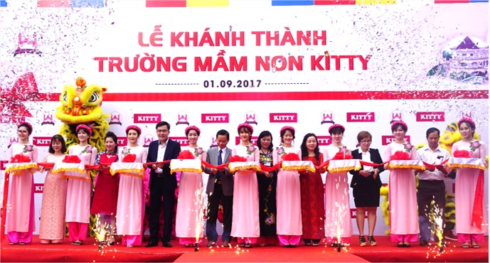 Trường Mầm Non Kitty, TP. Buôn Ma Thuột tổ chức Lễ khánh thành và Khai giảng năm học 2017-2018