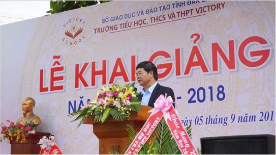 Trường Tiểu học, THCS và THPT Victory khai giảng năm học 2017-2018