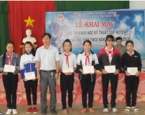 Phòng Giáo dục và Đào tạo Krông Bông tổ chức Hội thi Khoa học – Kỹ thuật lần thứ III, năm học 2017 –  2018