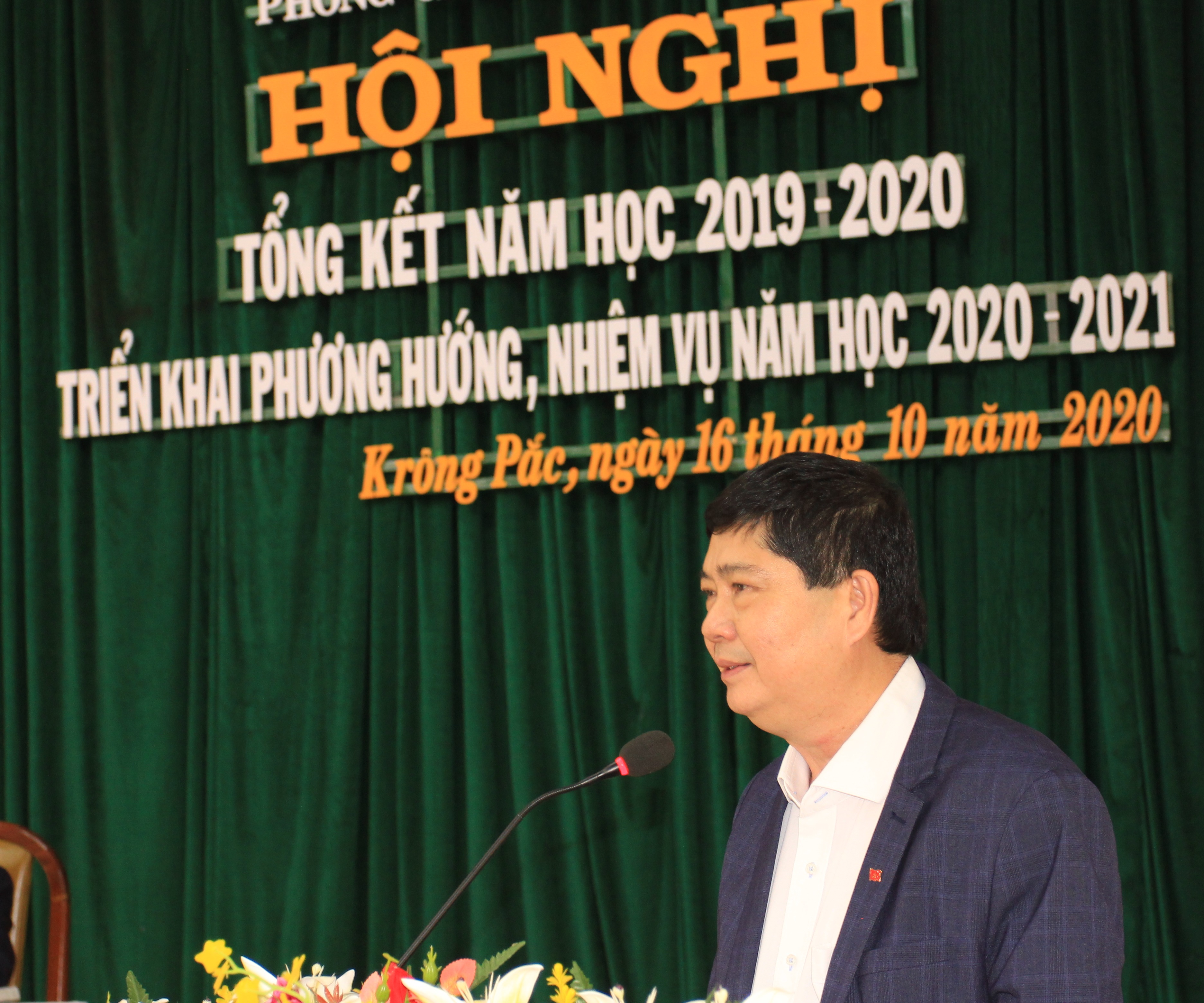 Ngành GD&ĐT huyện Krông Pắc tổ chức Hội nghị tổng kết năm học 2019 – 2020 và triển khai nhiệm vụ năm học 2020-2021