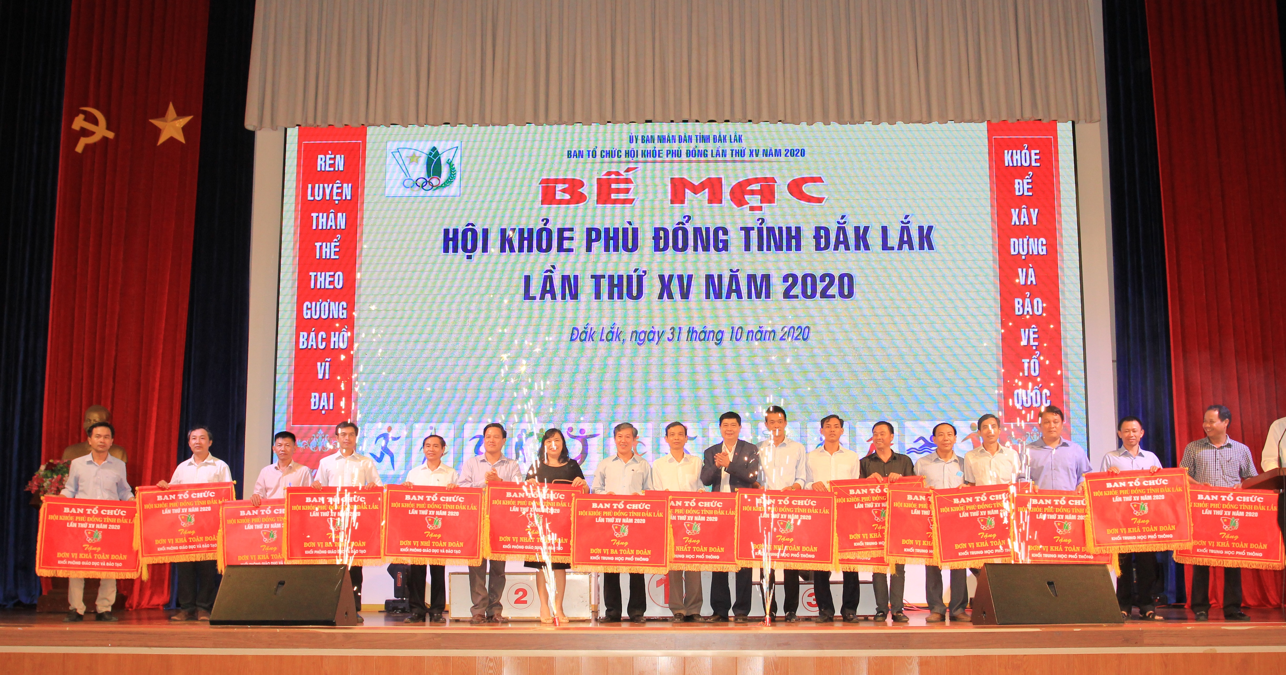 Bế mạc Hội khỏe Phù đổng lần thứ XV-năm 2020