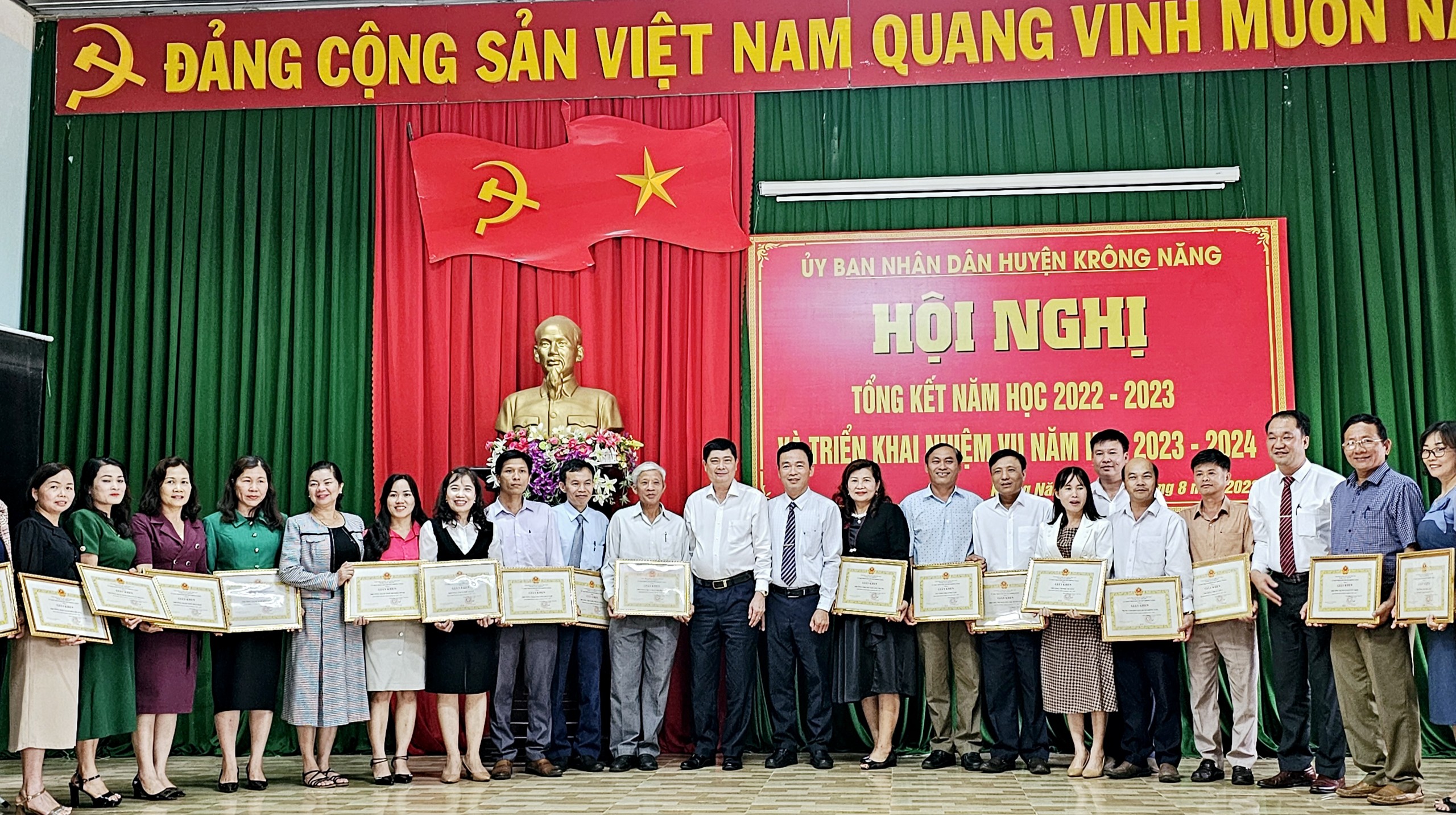 Ngành Giáo dục và Đào tạo huyện Krông Năng tổng kết năm học 2022-2023 và triển khai nhiệm vụ năm học 2023 – 2024