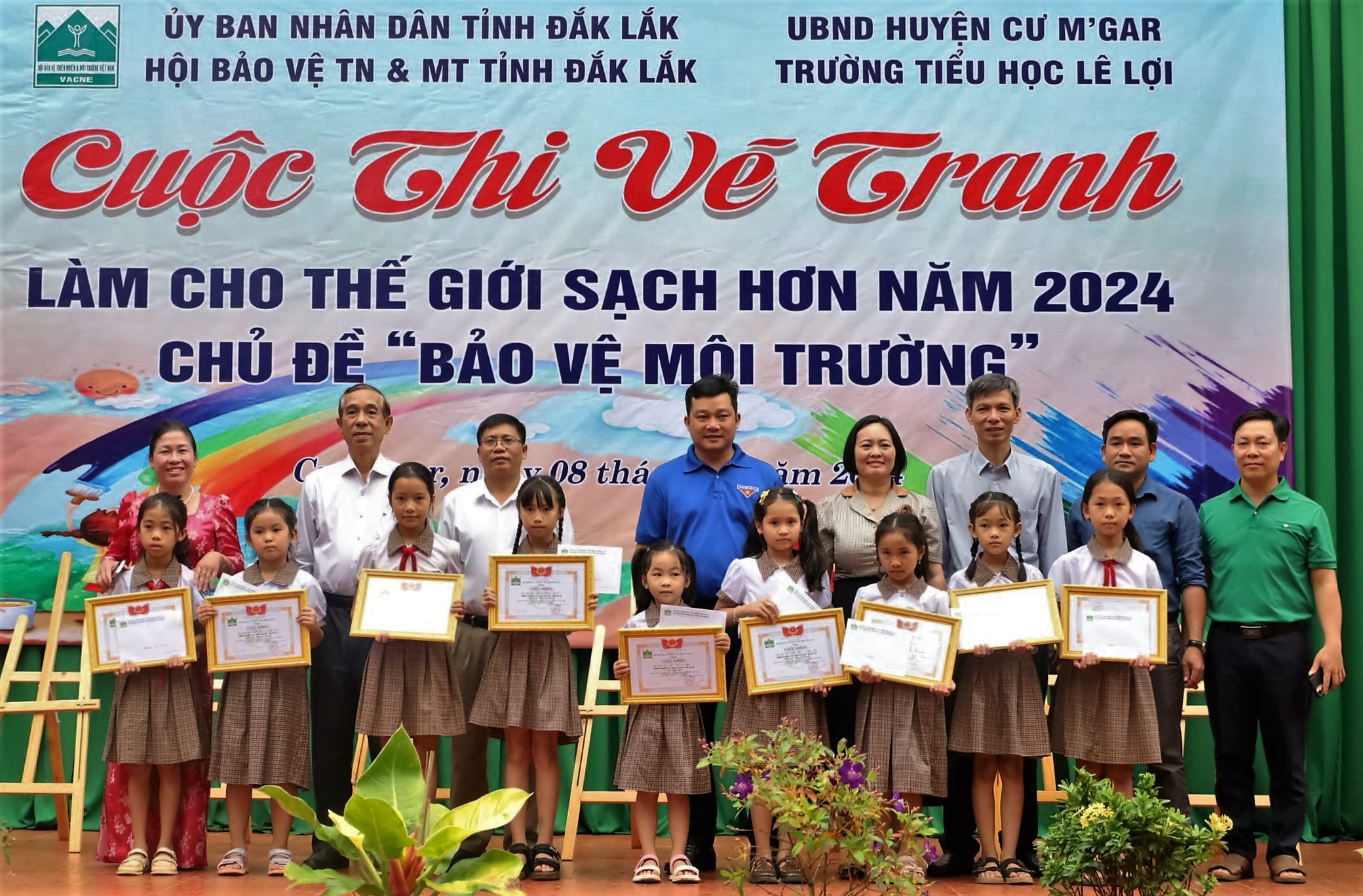 Cuộc thi vẽ tranh làm cho thế giới sạch hơn năm 2024