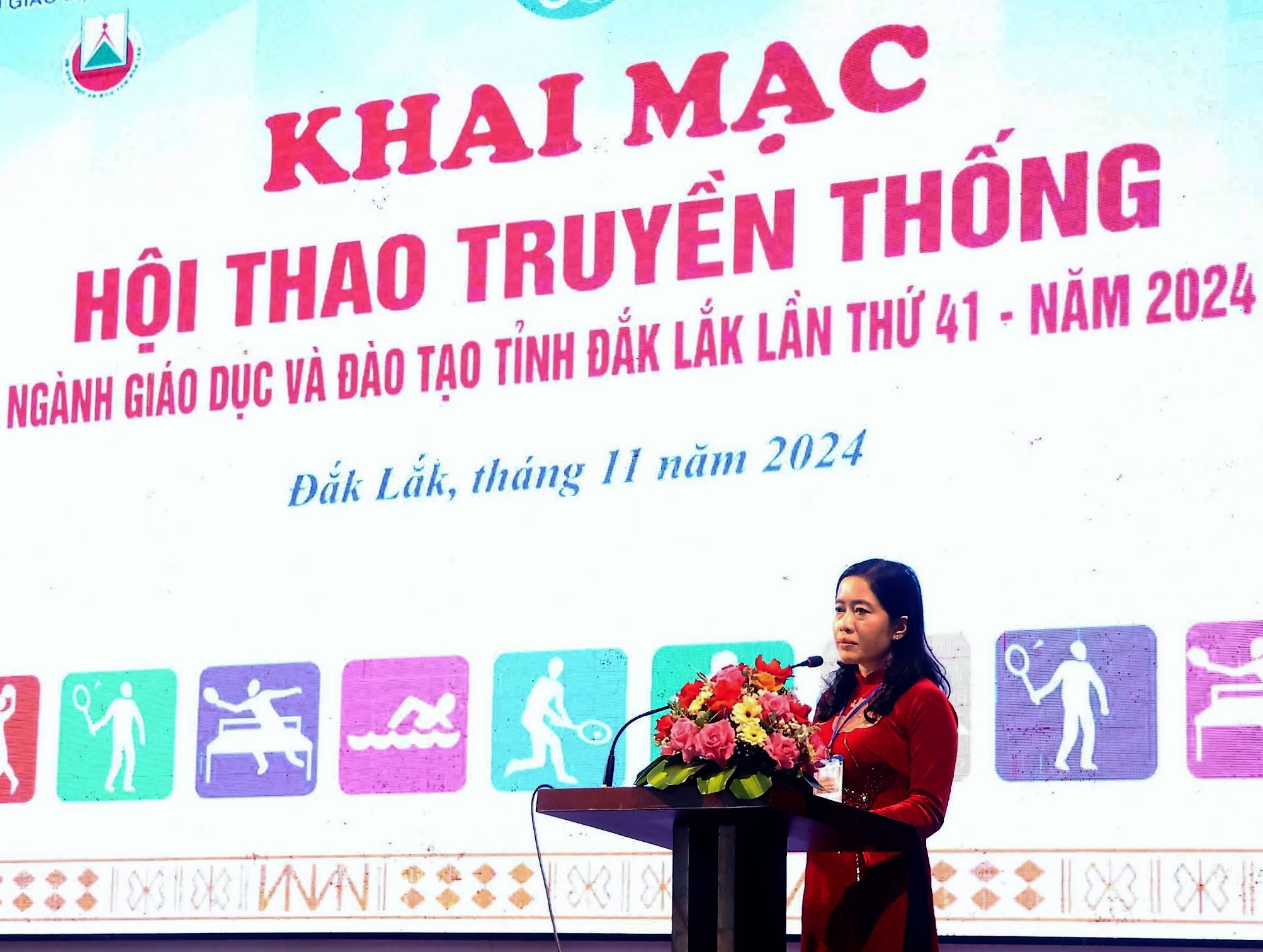 Khai mạc Hội thao truyền thống ngành giáo dục và đào tạo tỉnh Đắk Lắk lần thứ 41 – năm 2024