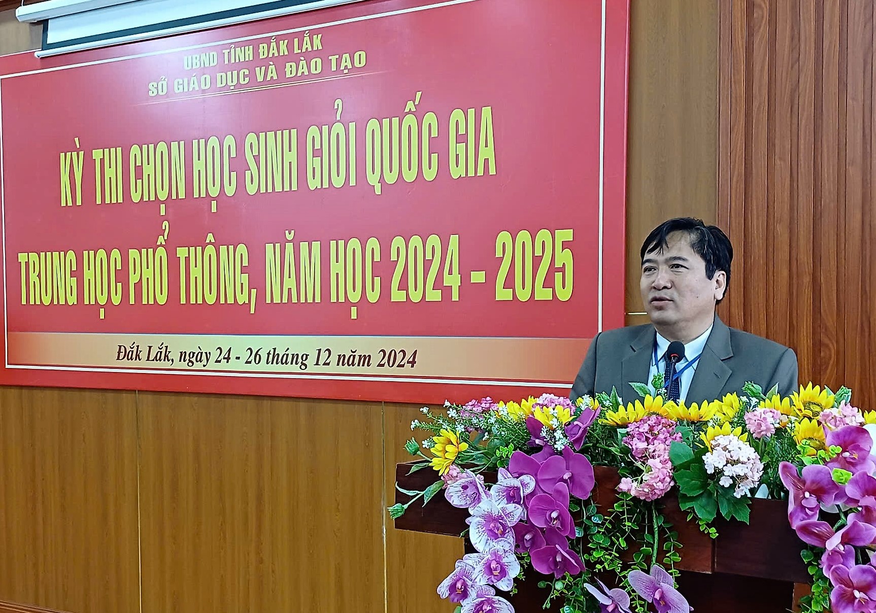 Khai mạc Kỳ thi chọn học sinh giỏi quốc gia THPT năm học 2024-2025