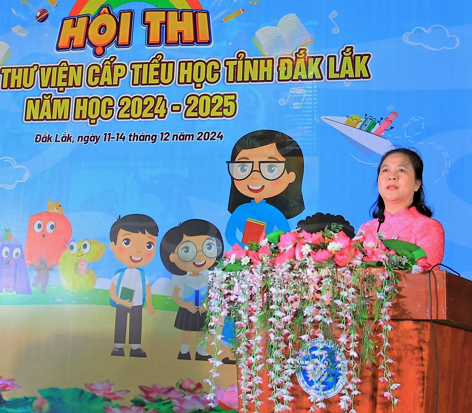 Bế mạc Hội thi tiết đọc thư viện cấp tiểu học tỉnh Đắk Lắk năm học 2024 – 2025