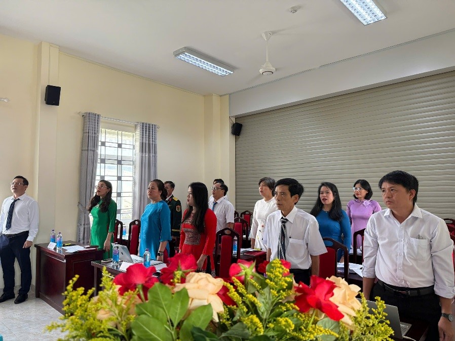 Đại hội Chi bộ 4, nhiệm kỳ 2025–2027: “Phát huy tinh thần đoàn kết, tiên phong, đổi mới vì sự phát triển ngành Giáo dục tỉnh Đắk Lắk”