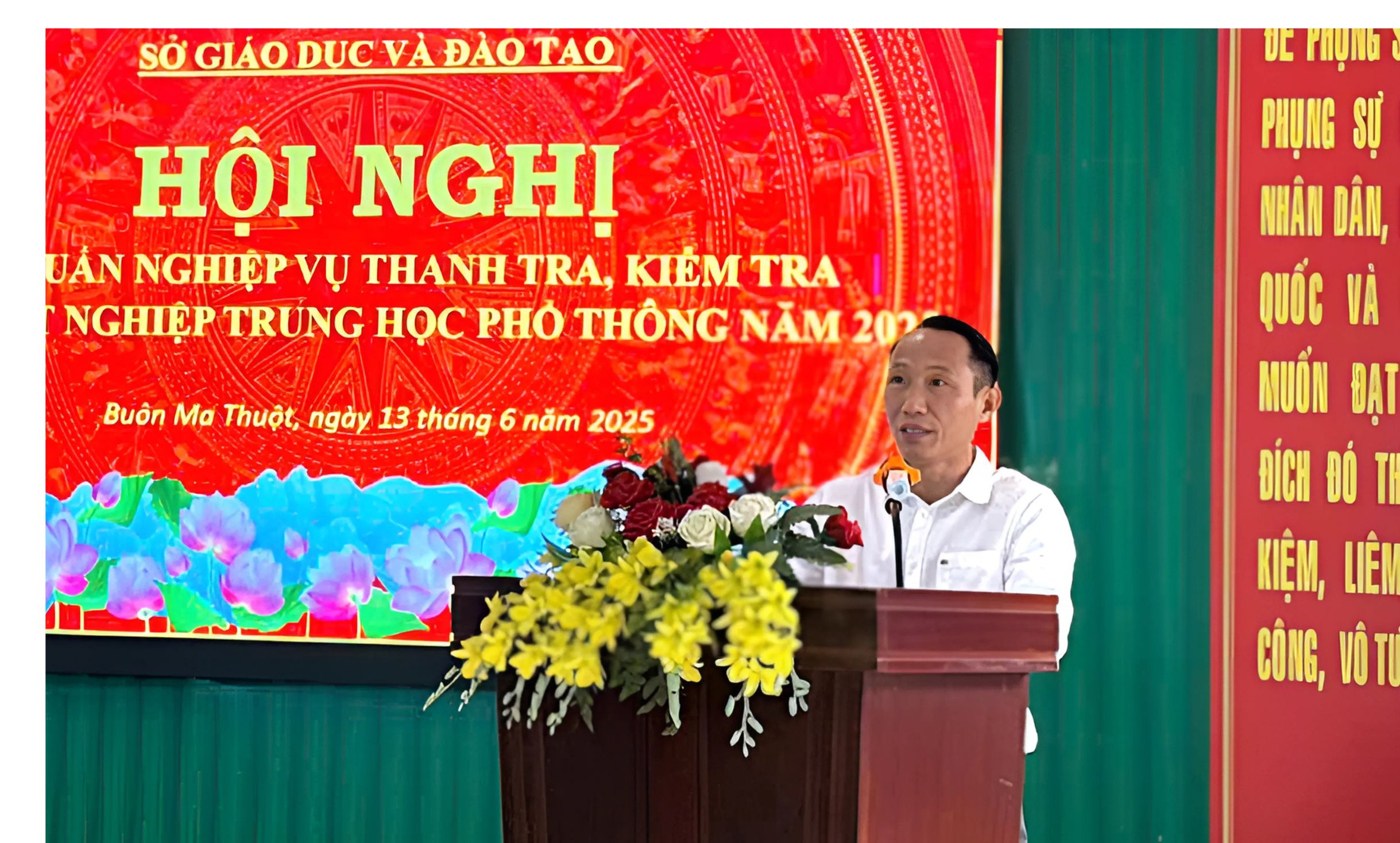 Sở Giáo dục và Đào tạo Đắk Lắk Tổ chức Hội nghị tập huấn nghiệp vụ Thanh tra, Kiểm tra Kỳ thi tốt nghiệp THPT năm 2025