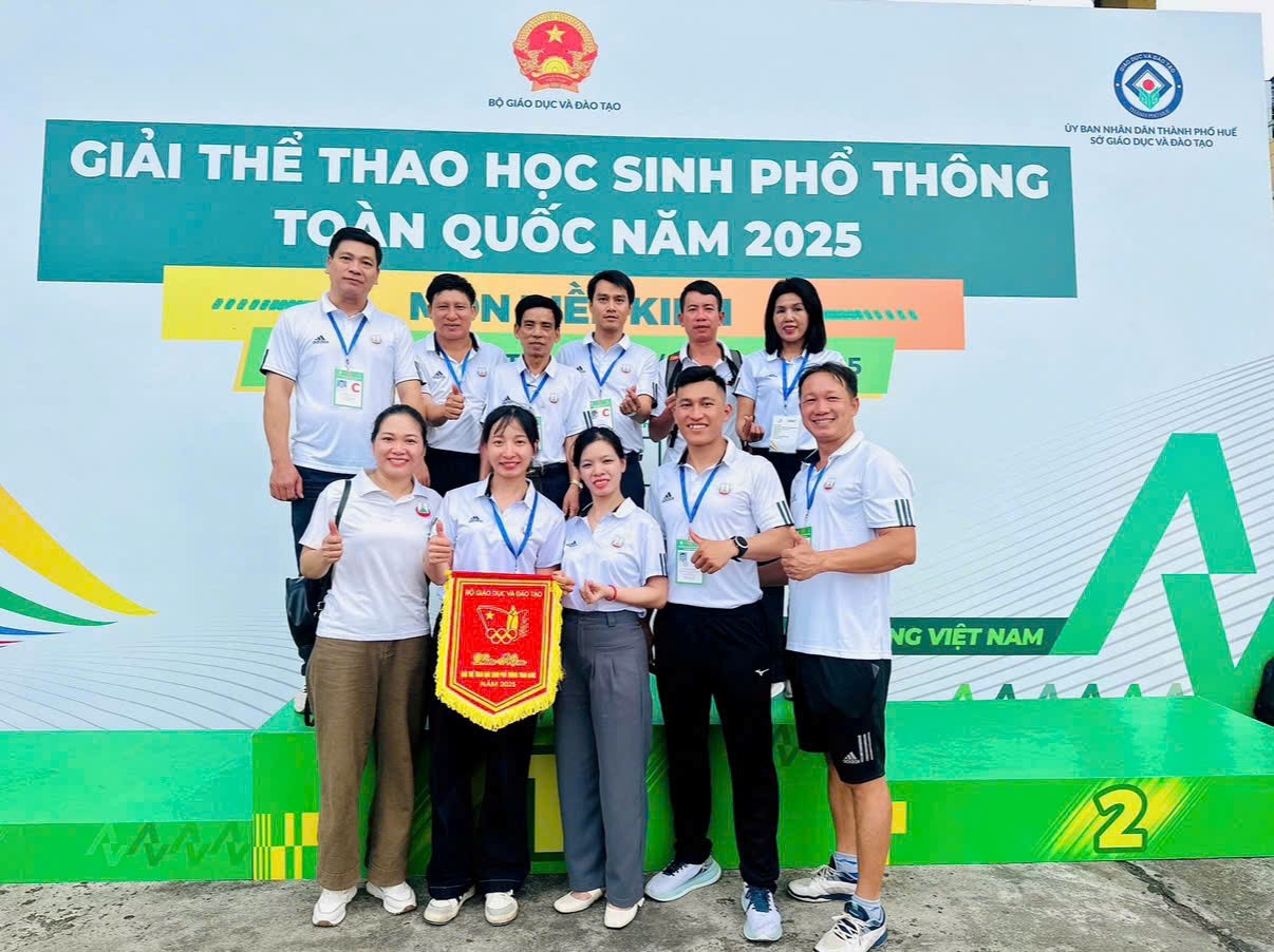 Đoàn Thể thao học sinh tỉnh Đắk Lắk đoạt 16 huy chương tại Giải Thể thao học sinh phổ thông toàn quốc năm 2025