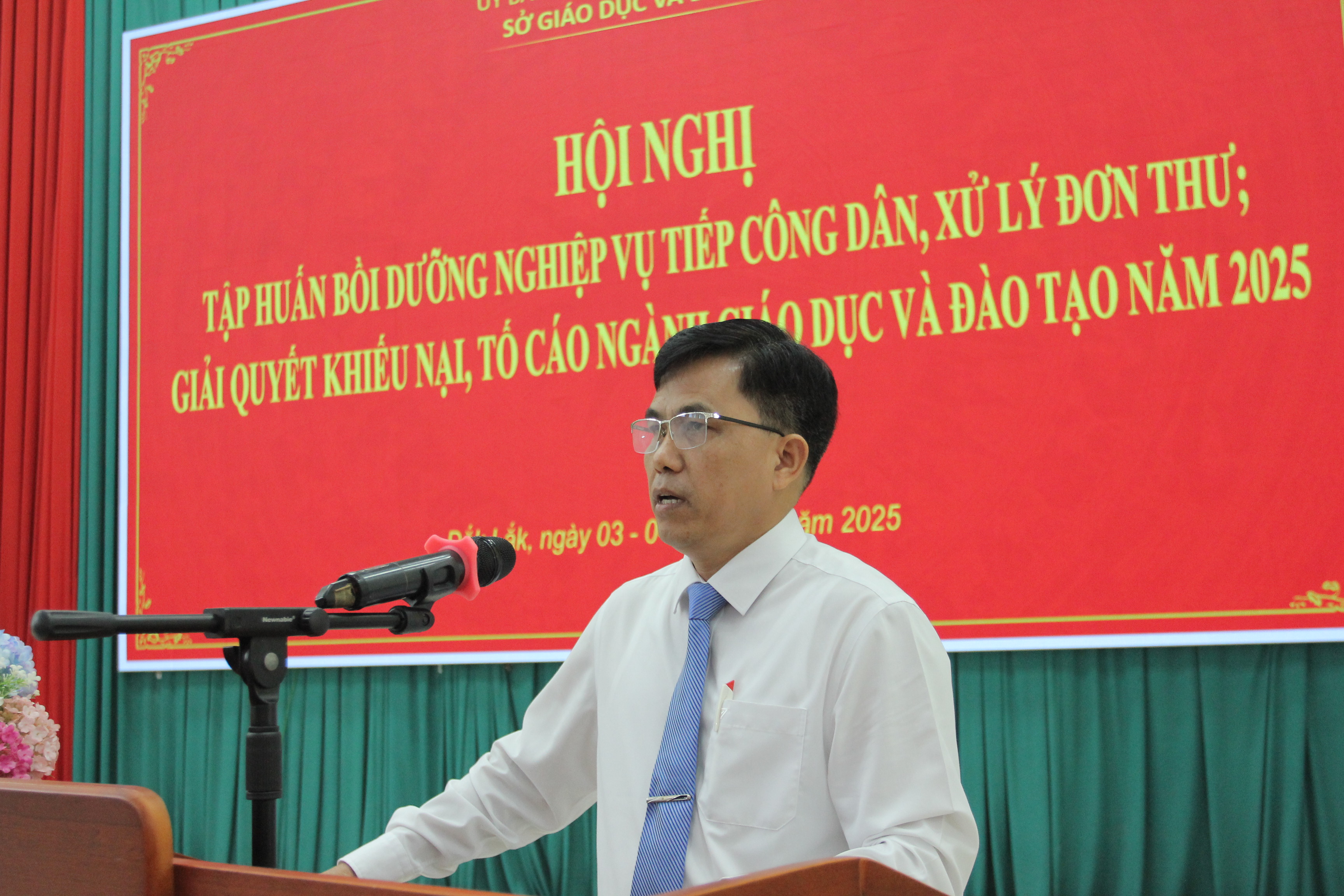 Khai mạc Hội nghị tập huấn, bồi dưỡng nghiệp vụ công tác tiếp công dân, xử lý đơn, giải quyết khiếu nại, tố cáo năm 2025