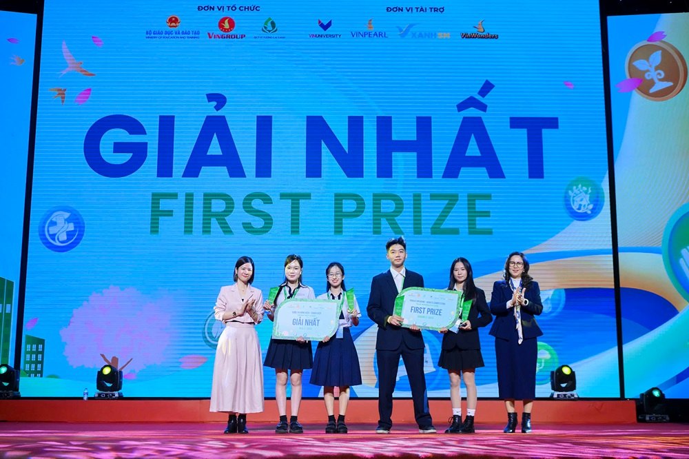 Học sinh Trường THPT chuyên Lương Văn Chánh xuất sắc đoạt Giải Quán quân cuộc thi Tiếng nói Xanh mùa 3